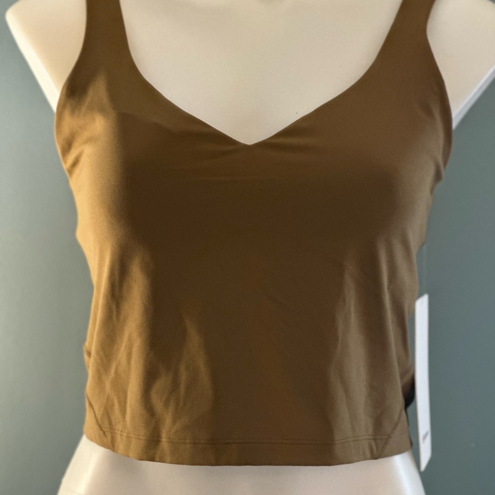 Lululemon Athletica Align Brown Tank 12 NEW - Picture 1 of 3